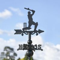 Mini Weathervane with Cricketer