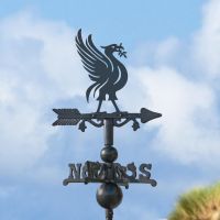 Miniature Weathervane with Liver Bird