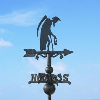Old Father Time on Mini Weathervane