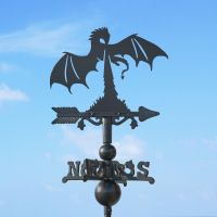 Dragon Fire on Mini Weathervane