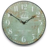 Traditional Sailing Boat Wall Clock 