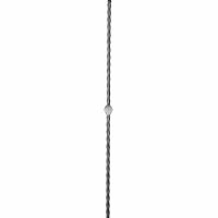 Hammered Spindle with Single Eyelet 