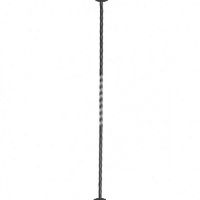 "Lulworth" Hammered Stair Spindle with Single Twist 