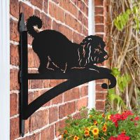 Playful Cockapoo Hanging Basket Bracket