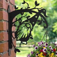 Gonk with Star Hat Hanging Basket Bracket 