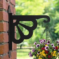 Clam Heavy Duty Hanging Basket with flowers