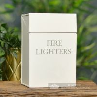 Fire Lighters Box in Situ on the Table