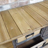 Close-Up of Wooden Top