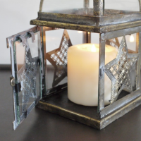 Close up of Door Open on Star Lantern