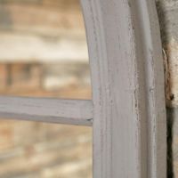 Close up of Rustic Grey Finish 