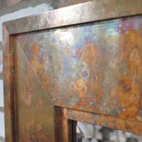 Close-Up of Copper Frame