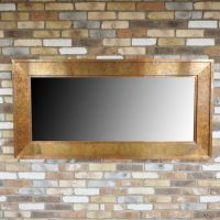Rustic Copper Wall Mirror - Rectangular