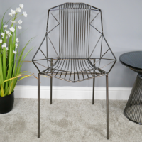 Art Deco Chrome Armchair 