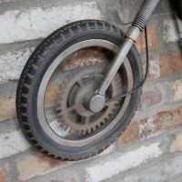 Close up of wheel 