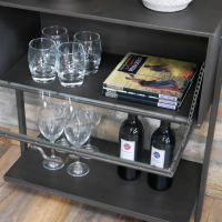 Close up of cabinet 