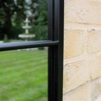 Close-Up of Metal Frame