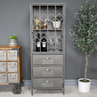Industrial Shelving Unit & Cabinet 