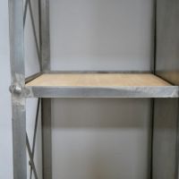 Close-Up of Metal Storage