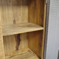 Close-Up of Open Cabinet