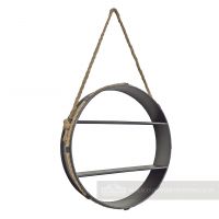 Nautical design hanging shelf