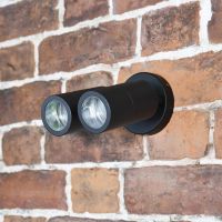 Black Dual Cylinder Downlight 