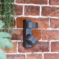 Urban Rotating Head Wall Light in Situ 