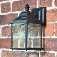 "Hillside" Antique Bronze Wall Light