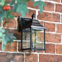 Antique Bronze "Hillside" Mounted Wall Light 