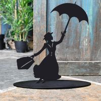 Mary Poppins Door Stop Created Out of Iron
