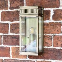 Modern Bronze Wall Lantern