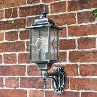 Silver Wall Lantern