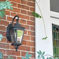 Traditional Black Wall Light