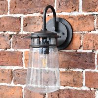 "Wroxchurch" Vintage Bronze Antique Style Glass Lantern