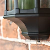 “Rookcliff Hall” Traditional Black Porch Light 