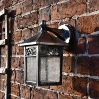 "Thetford" Traditional Wall Lantern in Situ