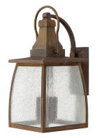 "Augusta" Large Solid Brass Wall Mounted Lantern