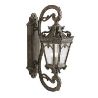"Cotsworld Collection" Large Grand Ornate Bronze Wall Lantern 