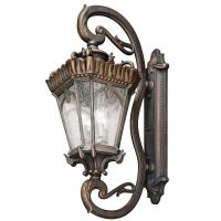 "Cotsworld Collection" Extra Large Grand Ornate Bronze Wall Lantern
