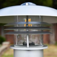 Close up of light cover 