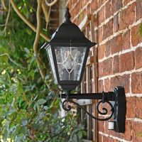 Traditional Black Wall Lantern