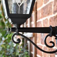 Wall Lantern Scrolled Bracket