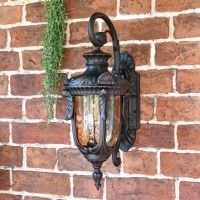 "Pennsylvania" Antique Bronze Ornate Standard Top Fix Lantern