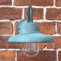 Curved Wall Hanging Lantern in Situ 