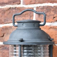 Close up of Lantern Top with decorative handle 