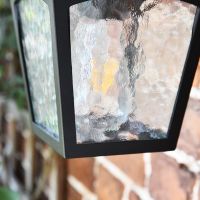 Frosted Glass Wall Lantern