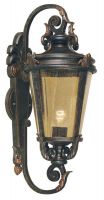 Vintage large weathered wall light