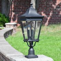 Black Pillar Lantern