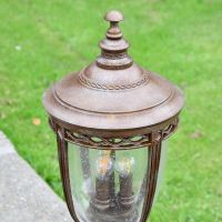 Traditional Bronze Countryside Pillar Light