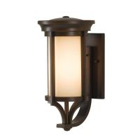 "Thaynwick" Standard Cream and Bronze Wall Mounted Lantern
