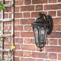 "Kingsway" wall light in situ 